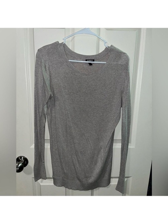 Express Tops - Express Tan Knit Sweater